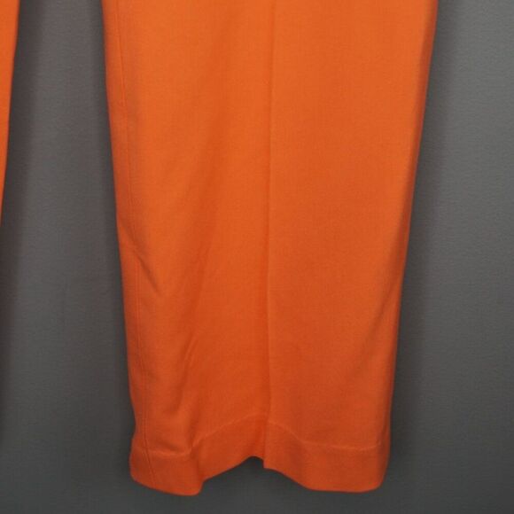New A.L.C. Kennedy Straight Leg Trousers in Clementine Orange size 4 - Picture 7 of 16